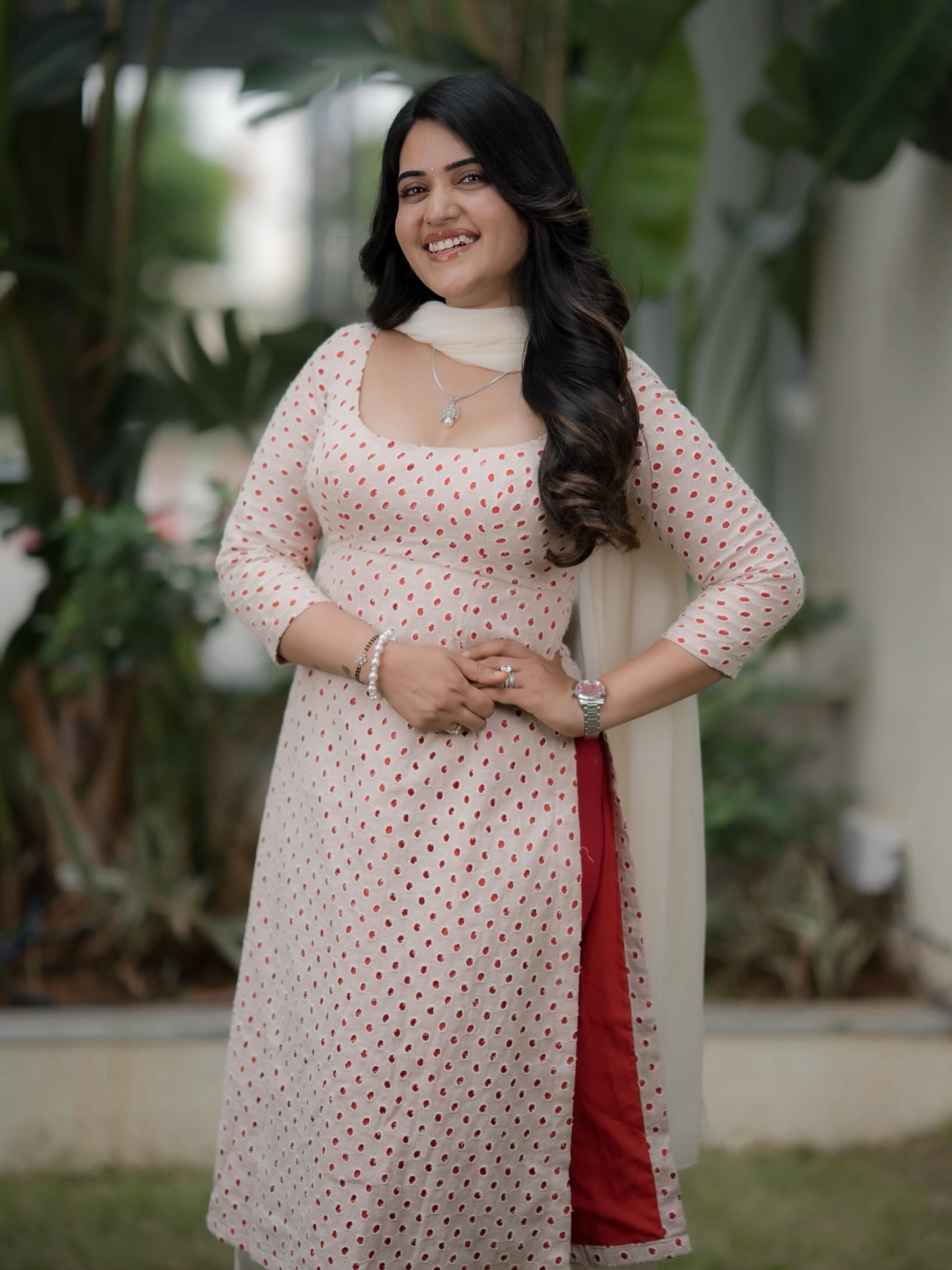 Sravanthi Chokarapu Stunning Looks in Punjabi Dress