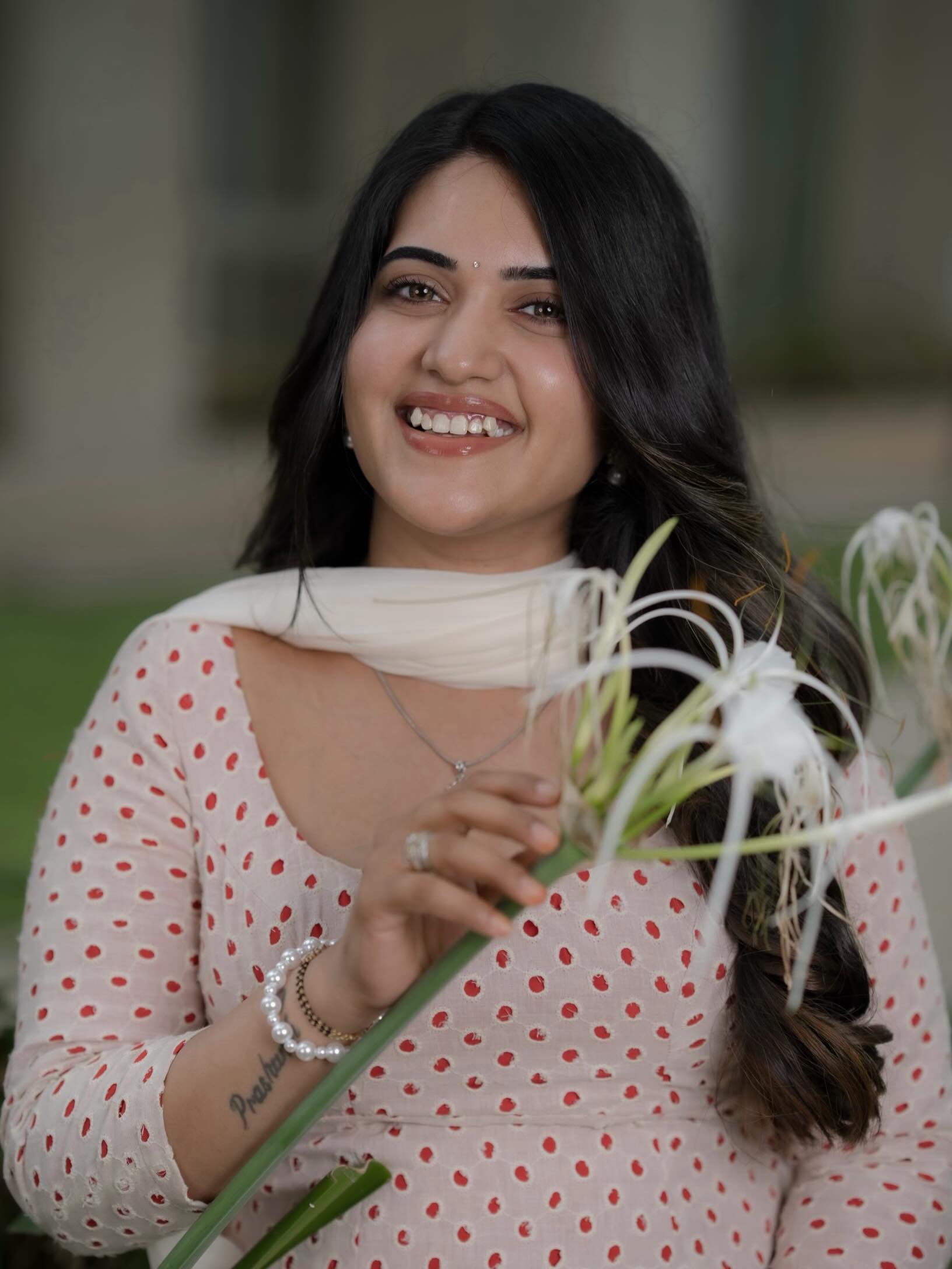 Sravanthi Chokarapu Stunning Looks in Punjabi Dress