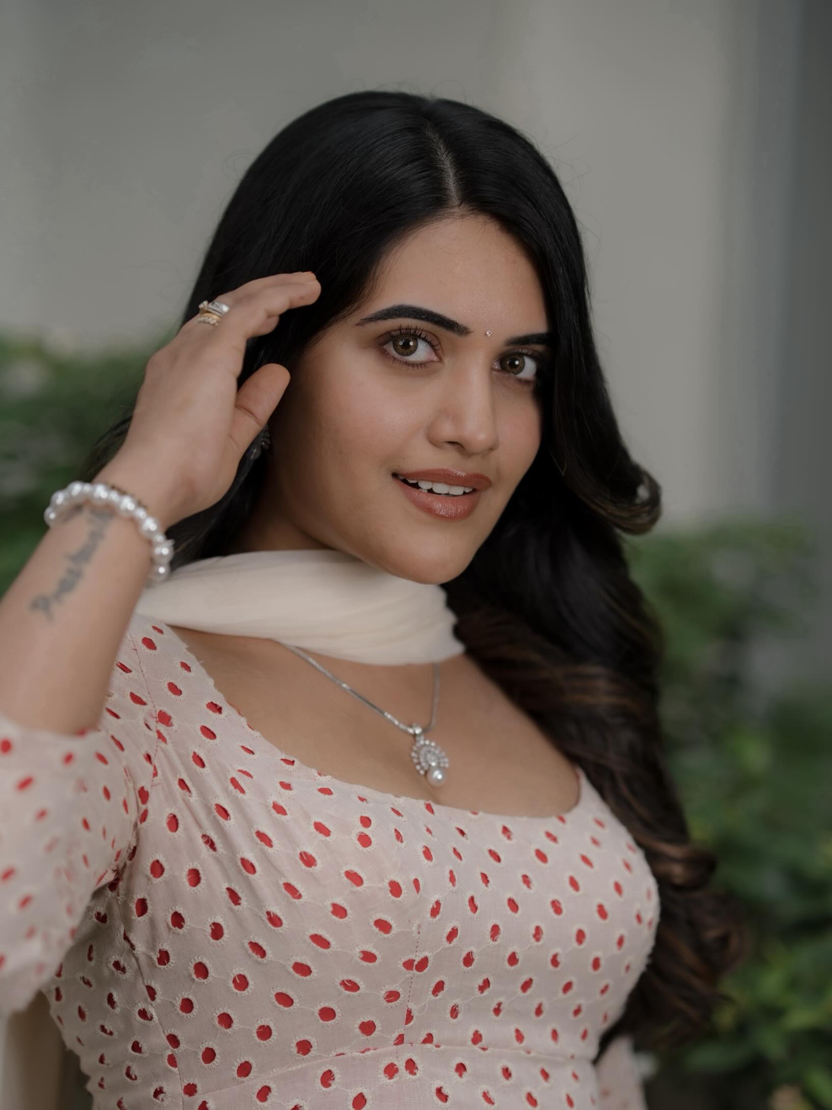 Sravanthi Chokarapu Stunning Looks in Punjabi Dress