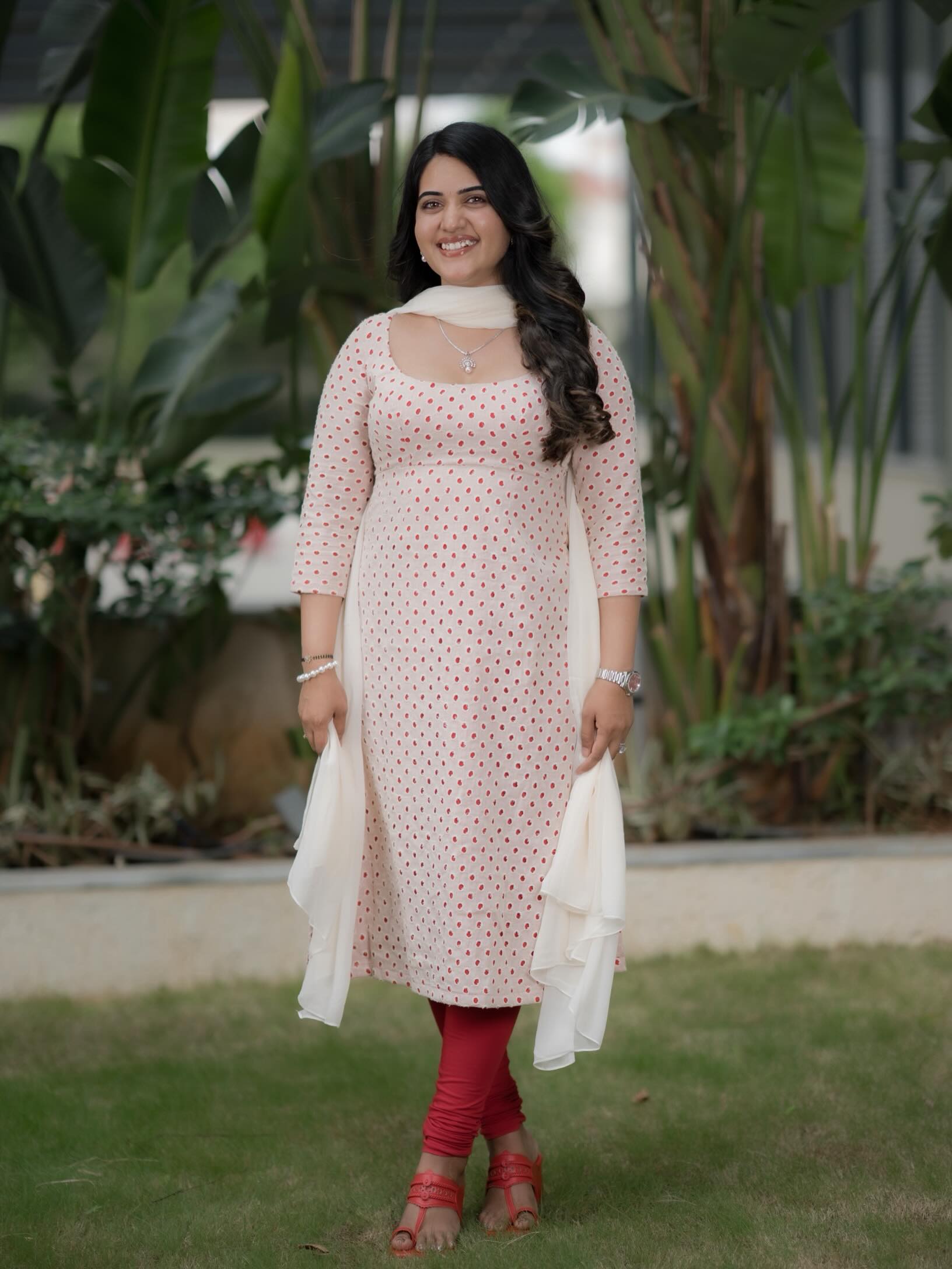 Sravanthi Chokarapu Stunning Looks in Punjabi Dress