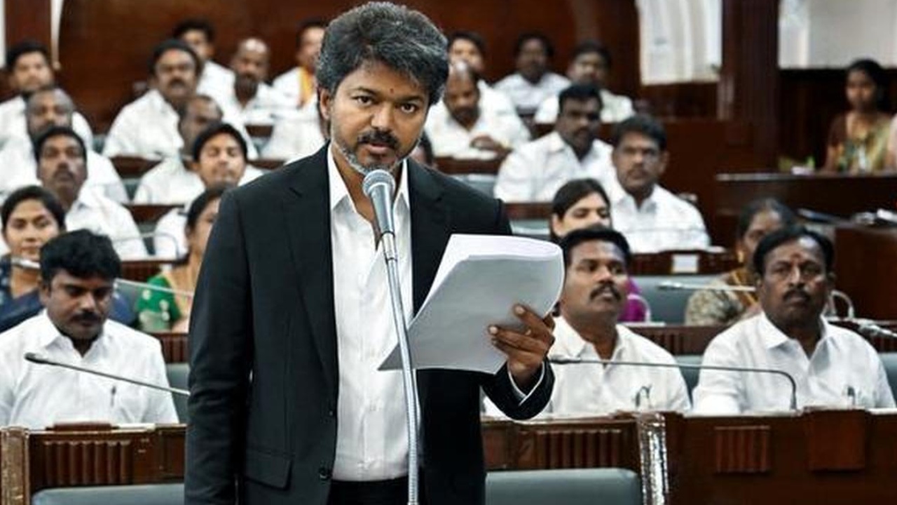 Tamil Nadu CM Vijay : అసెంబ్లీలో సీఎం విజయ్ కీలక ప్రసంగం.. ఆ మూడు అంశాలపై ప్రస్తావన.. వాళ్లను వదిలిపెట్టనంటూ వార్నింగ్