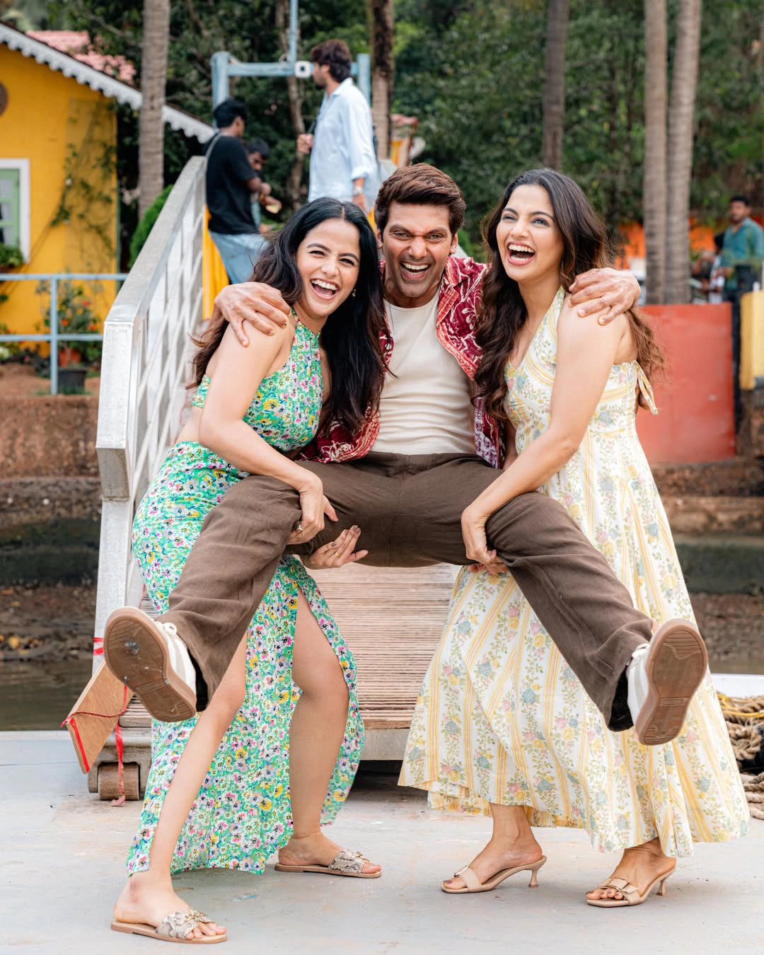 Vaishnavi Chaitanya Shares Photos with Arya and Nikhila Vimal