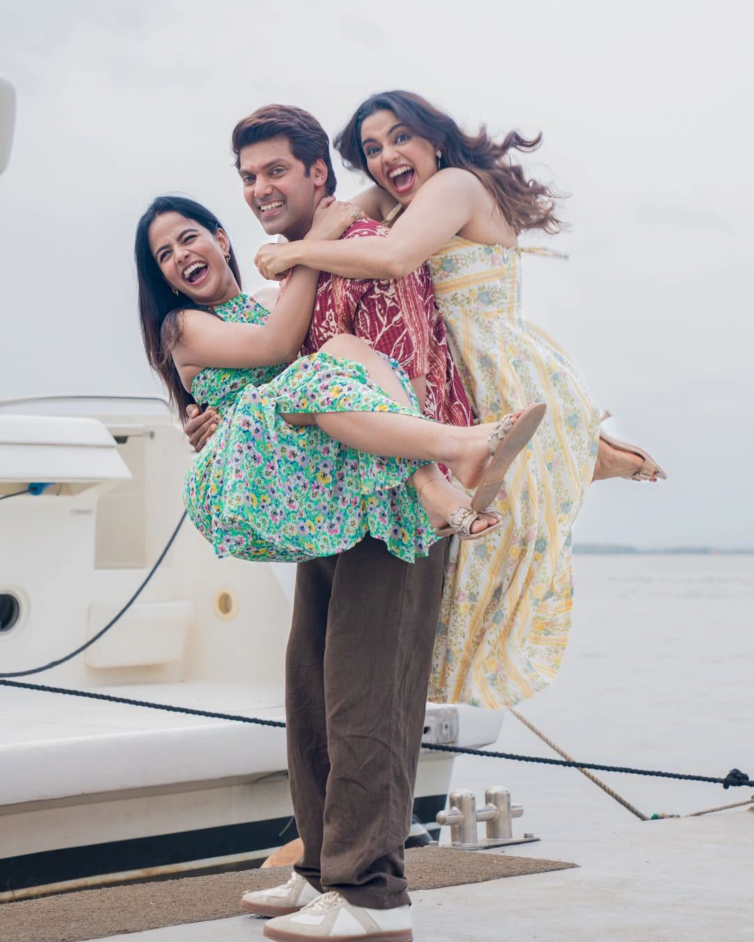 Vaishnavi Chaitanya Shares Photos with Arya and Nikhila Vimal