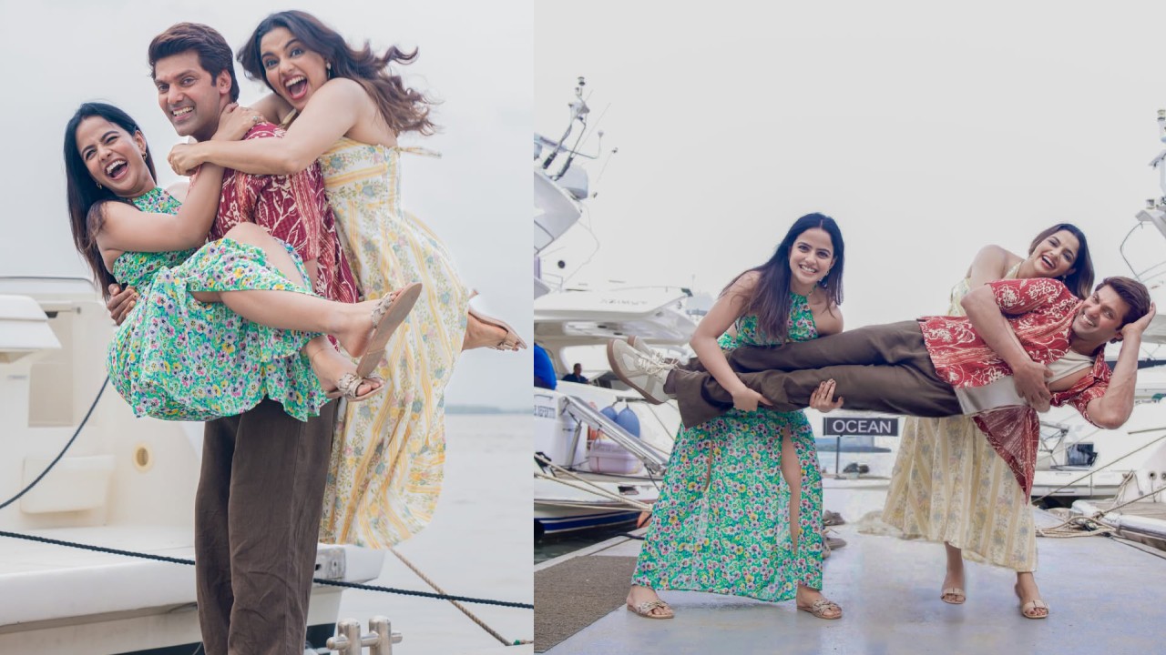 Vaishnavi Chaitanya : తమిళ్ హీరోతో వైష్ణవి చైతన్య సినిమా.. షూటింగ్ సెట్‌లో సరదా ఫొటోలు..