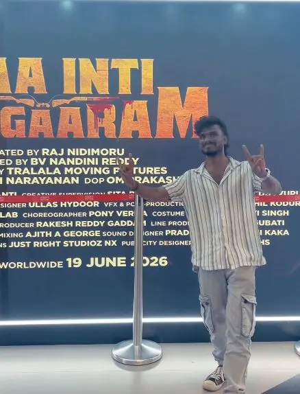 Vamsi Nanduri Jabardasth Emmanuel Brother Turned as Actor with Samantha Maa Inti Bangaram Movie