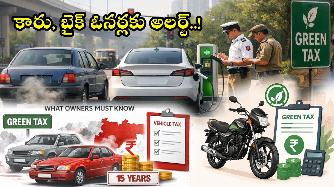 Vehicle Green Tax : అసలు గ్రీన్ టాక్స్ ఏంటి..? ఎవరికి వర్తిస్తుంది..? మీ వాహనంపై ఎప్పుడు విధిస్తారో తెలుసా..? కంప్లీట్ గైడ్