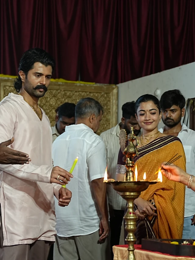 Vijay Deverakonda Rashmika Mandanna Cute Photos