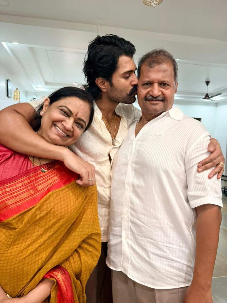 Vijay Deverakonda Rashmika Mandanna Family Photos