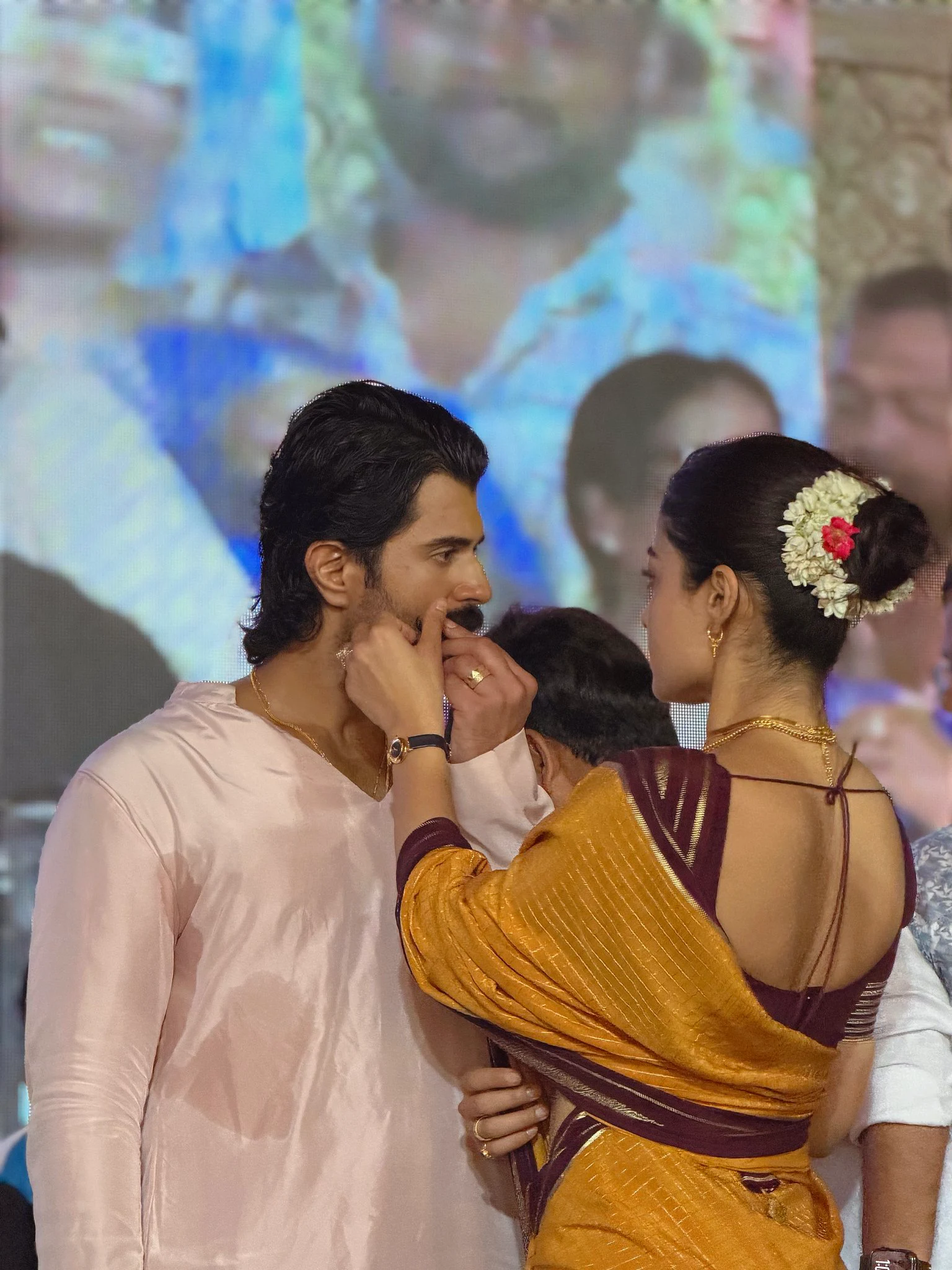 Vijay Deverakonda Rashmika Mandanna Family Photos