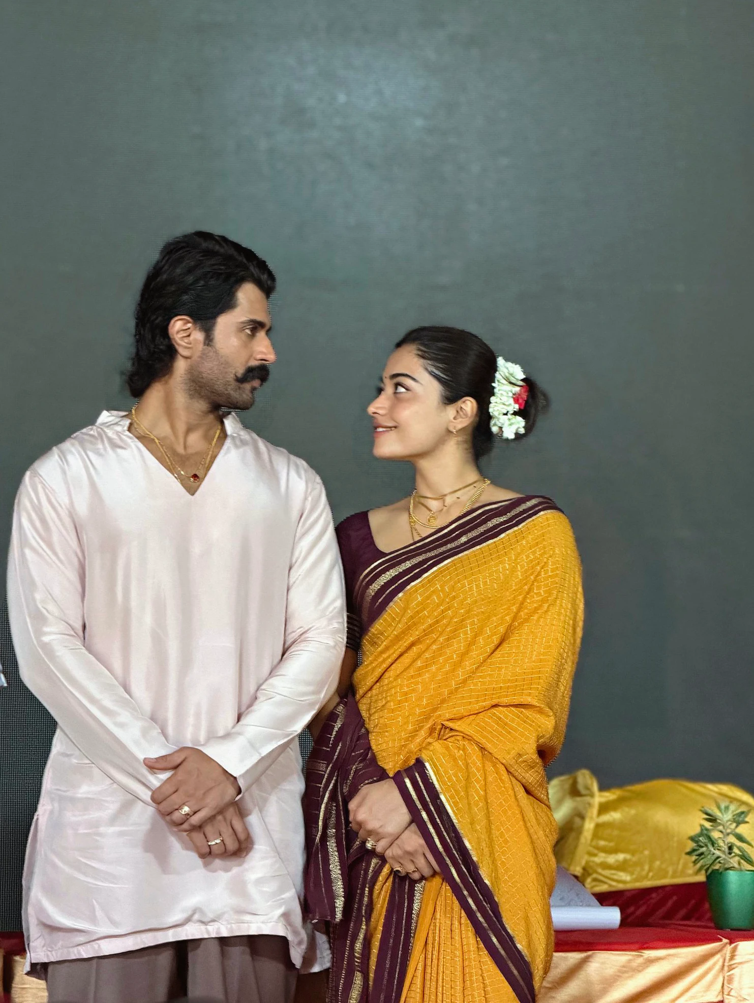 Vijay Deverakonda Rashmika Mandanna Family Photos