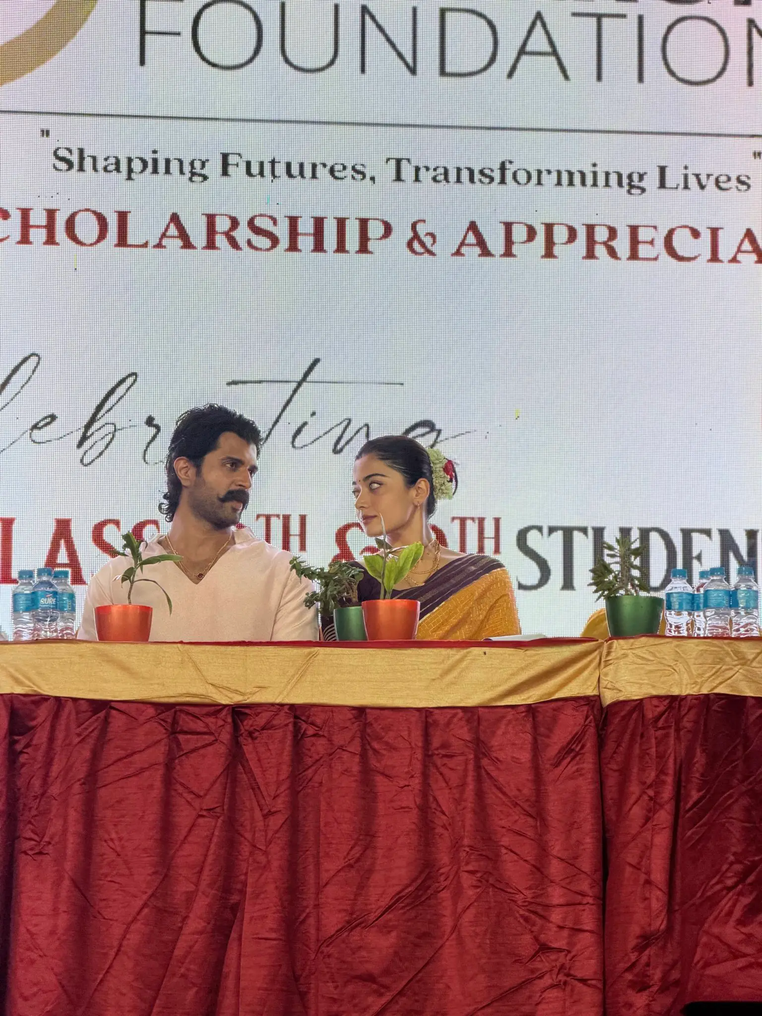 Vijay Deverakonda Rashmika Mandanna Family Photos