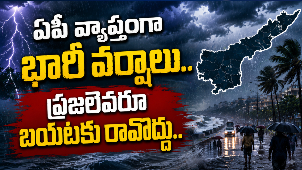 AP Weather Alert : జూన్ 14న ఏపీ వ్యాప్తంగా భారీ వర్షాలు.. ప్రజలెవరూ బయటకు రావొద్దు.. అధికారుల హెచ్చరిక!