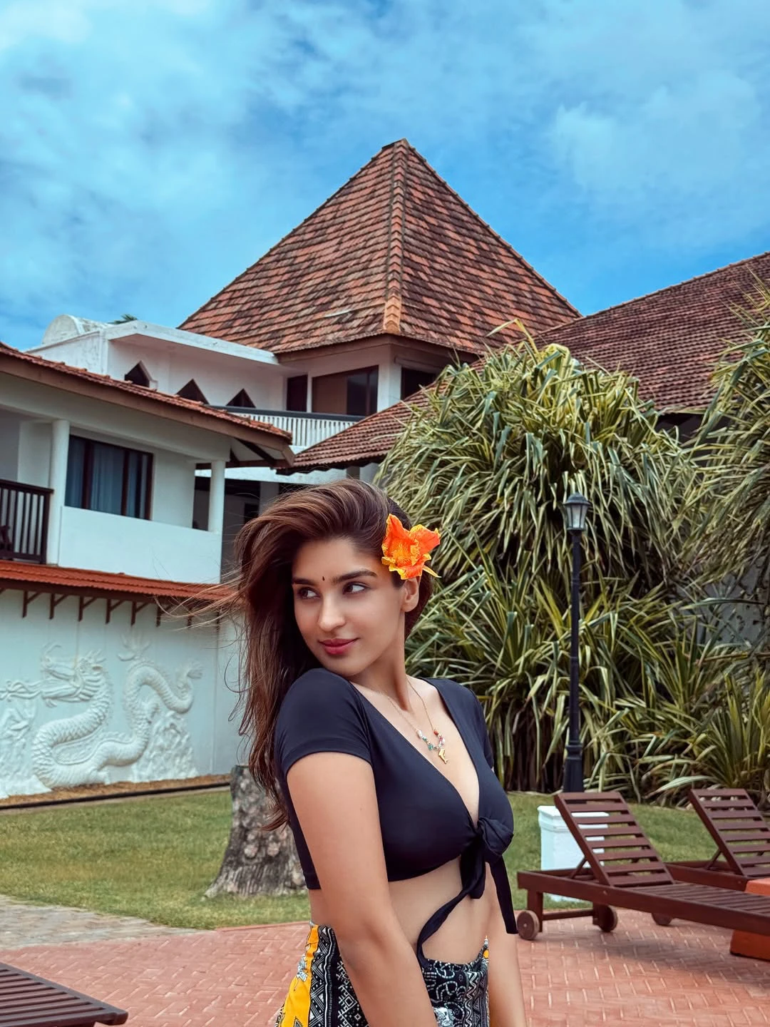 Yukti Thareja Enjoying Vacation in Srilanka