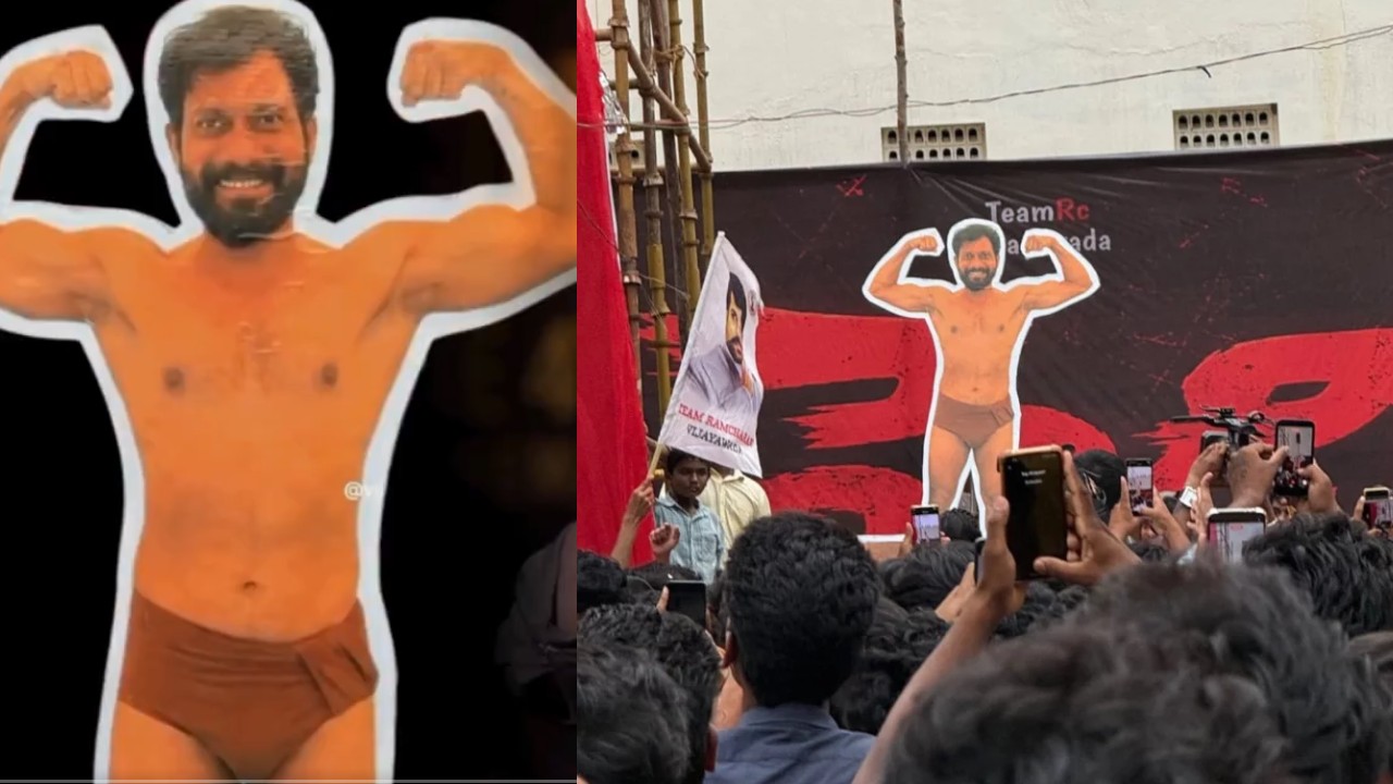 Buchibabu Sana : ఆ కటౌట్ వైరల్ అవ్వడంతో.. ఒరేయ్ అంటూ.. చరణ్ ఫ్యాన్స్ పై బుచ్చిబాబు రియాక్షన్..
