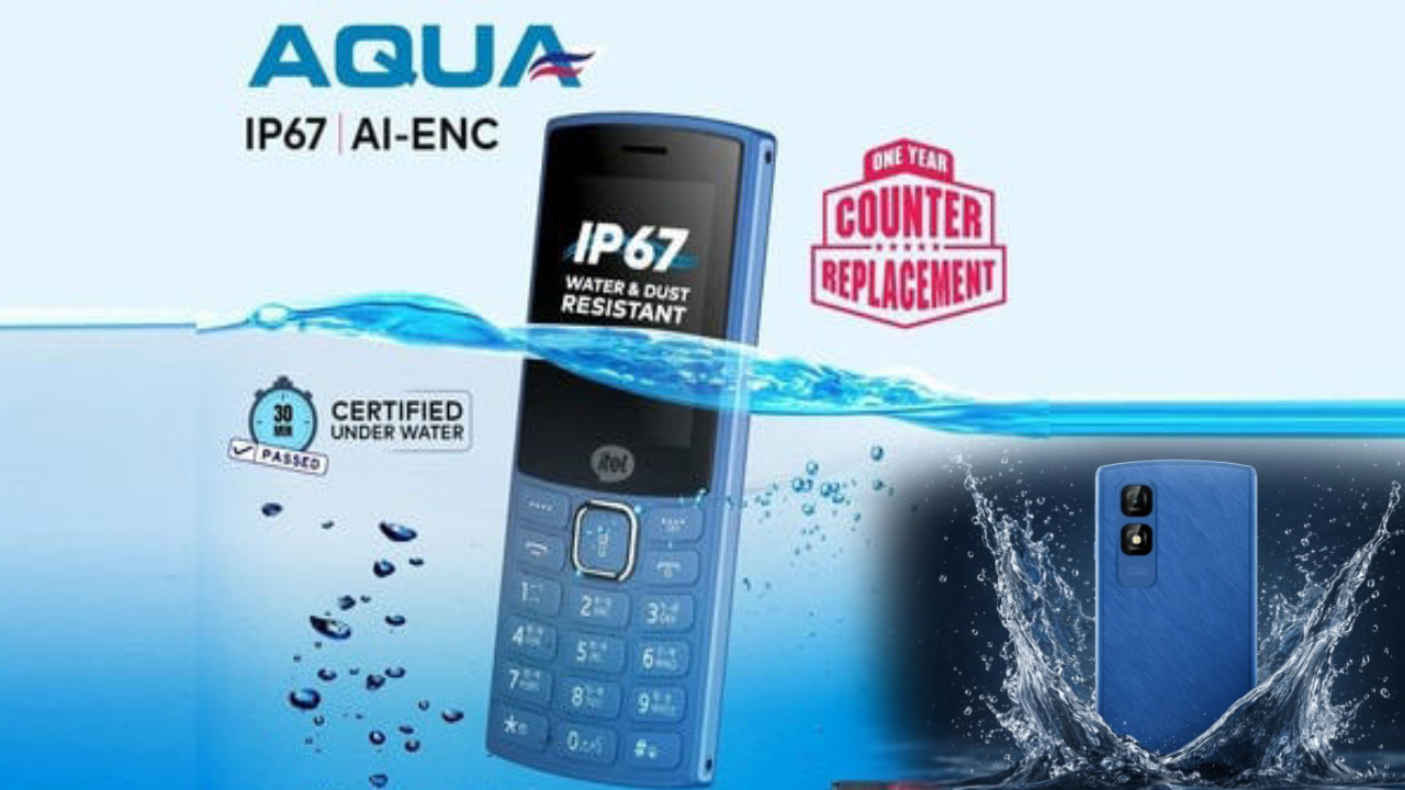 itel Aqua Mobile : వావ్.. కొత్త ఐటెల్ ఆక్వా వాటర్ ప్రూఫ్ ఫీచర్ ఫోన్.. నీళ్లలో తడిసినా చెక్కుచెదరదు.. ధర జస్ట్ రూ. 1,799కే!
