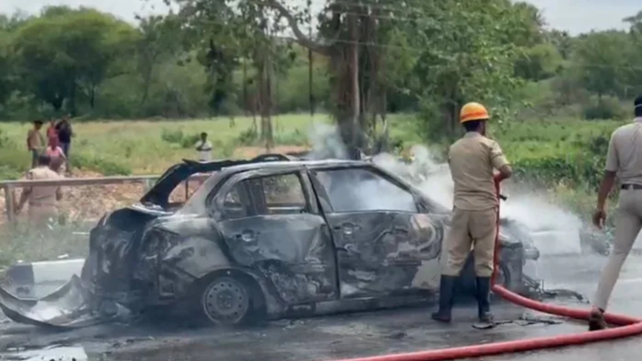 Karnataka Car Explosion : ప్రియురాలిపై కత్తితో దాడి.. క్షణాల్లో కారులో పేలుడు.. కర్ణాటకలో సంచలన ఘటన