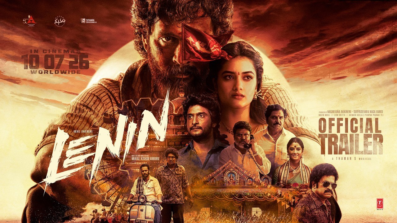 Lenin Trailer : అక్కినేని అఖిల్ ‘లెనిన్’ ట్రైలర్ వచ్చేసింది.. యుద్ధం కూడా ప్రశాంతంగా చేయాలి..