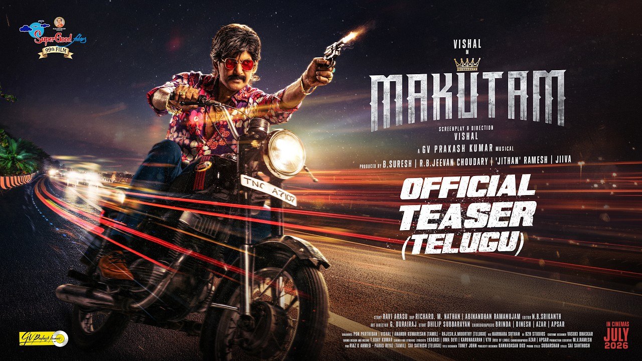 Makutam Teaser : విశాల్ ‘మకుటం’ టీజర్ వచ్చేసింది.. మూడు వేరియేషన్స్‌తో అదరగొట్టాడుగా..