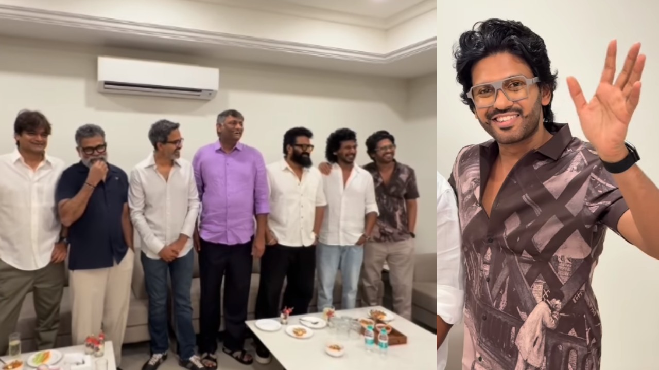 Naveen Polishetty : పాన్ ఇండియా దర్శకులతో నవీన్ పోలిశెట్టి.. ఫ్రేమ్ అదిరిందిగా.. వీడియో వైరల్..