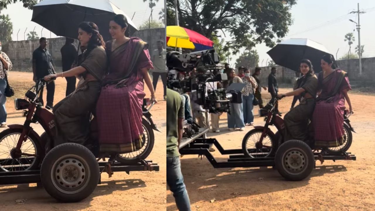 Samantha : సమంత నిజంగా టీవీఎస్ తోలలేదా.. ‘మా ఇంటి బంగారం’ మేకింగ్ వీడియో వైరల్..