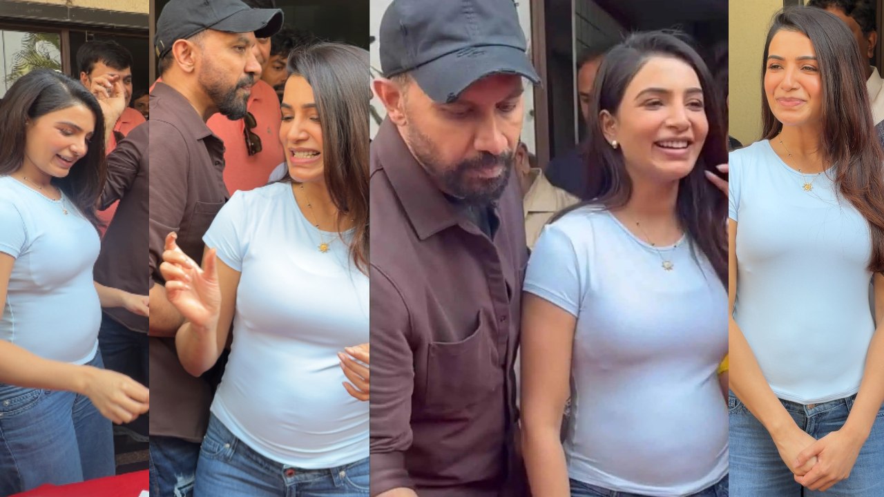 Samantha : తల్లి కాబోతున్న ‘సమంత’..? భర్తతో కలిసి సందడి చేసిన సామ్.. బేబీ బంప్ అంటూ వీడియోలు వైరల్..