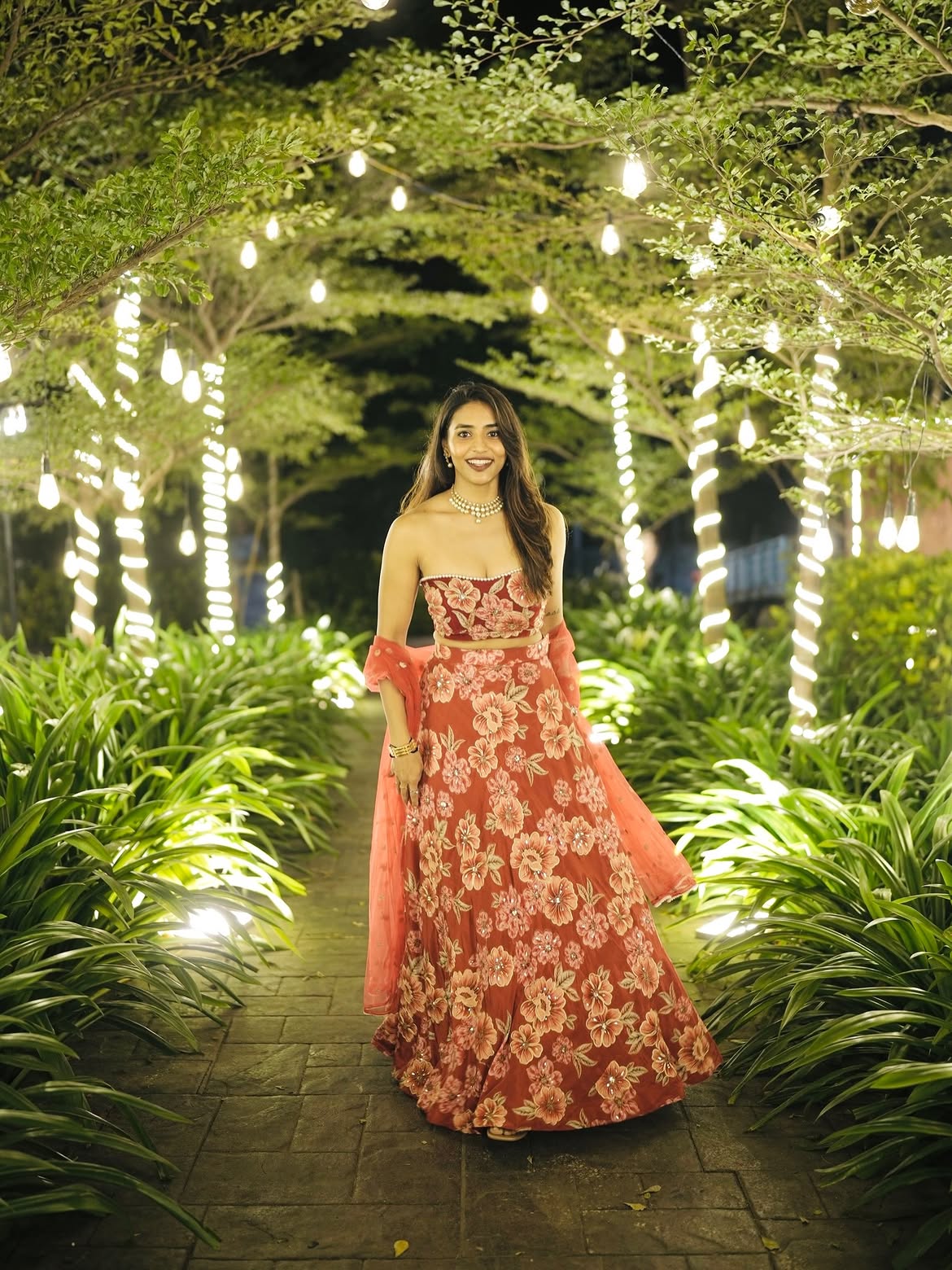 Sapthaami Gowda Shines under Lights