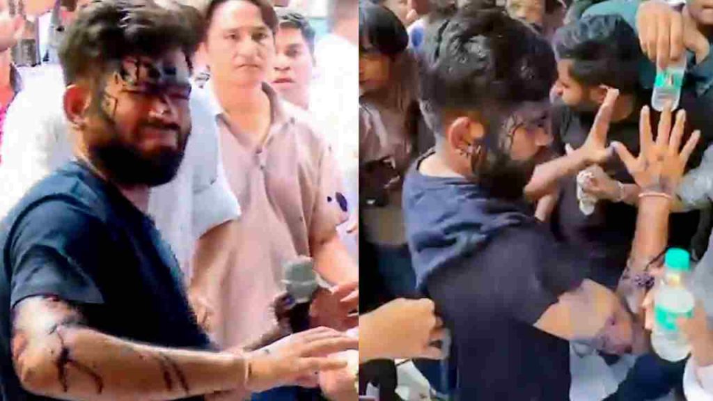 Abhijit Deepke: సీజేపీ నేత అభిజీత్ దీప్కేపై మహిళ సిరా దాడి.. ఢిల్లీలో తీవ్ర ఉద్రిక్తత!