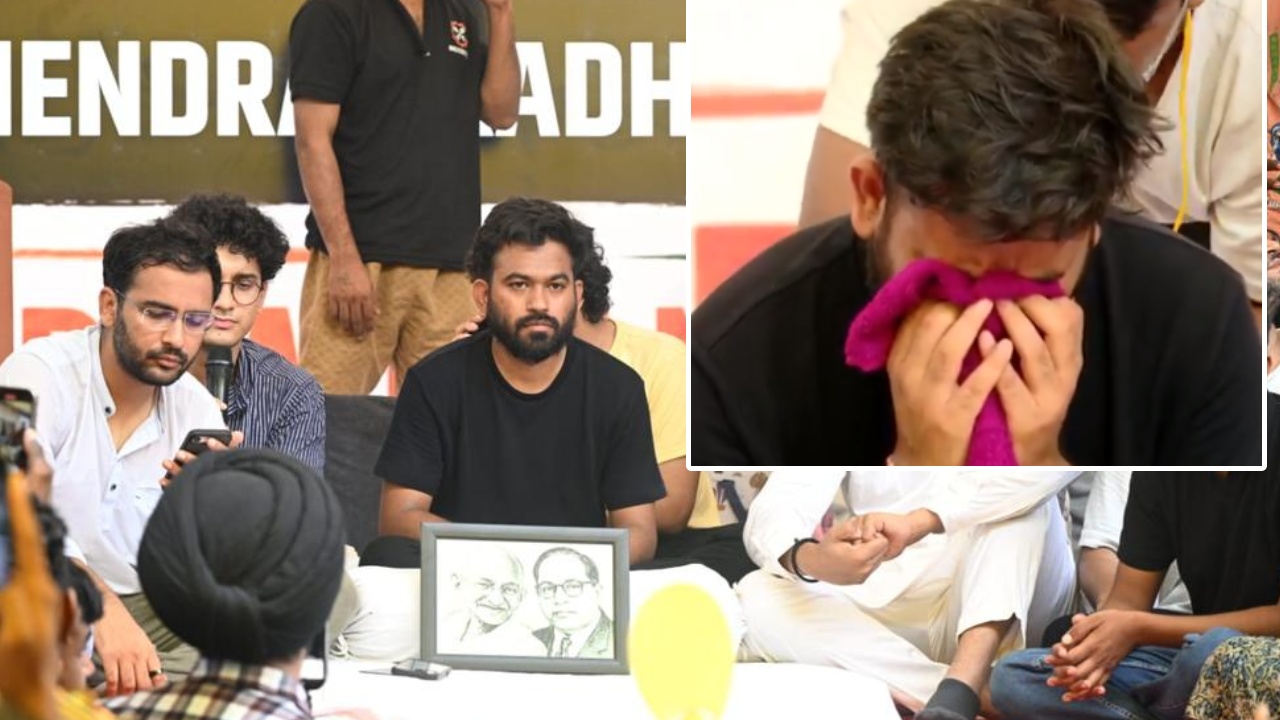 Abhijeet Dipke : నన్ను ఉగ్రవాదిలా చూస్తున్నారు.. దీక్షలో కన్నీటి పర్యంతమైన అభిజీత్ దీప్కే