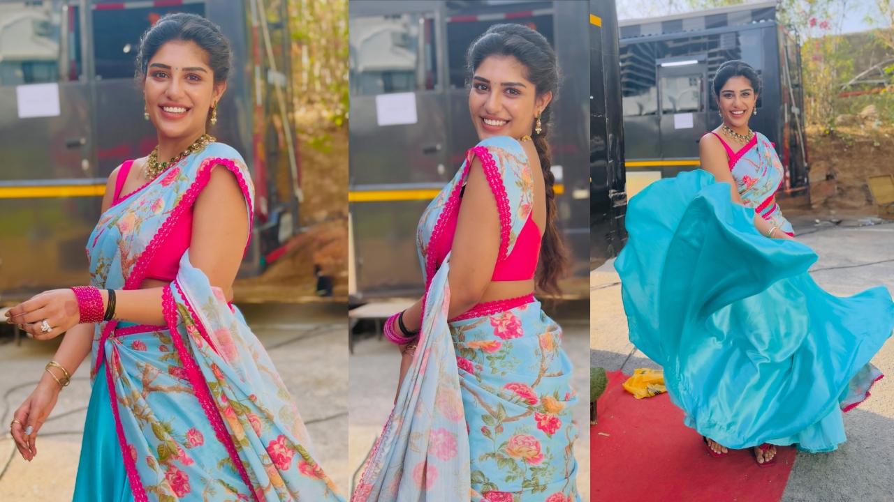 Supritha : చీర‌లో ఎంతో ప‌ద్ద‌తిగా న‌టి సురేఖ‌వాణి కూతురు.. సుప్రీత ఫోటోలు వైర‌ల్‌..