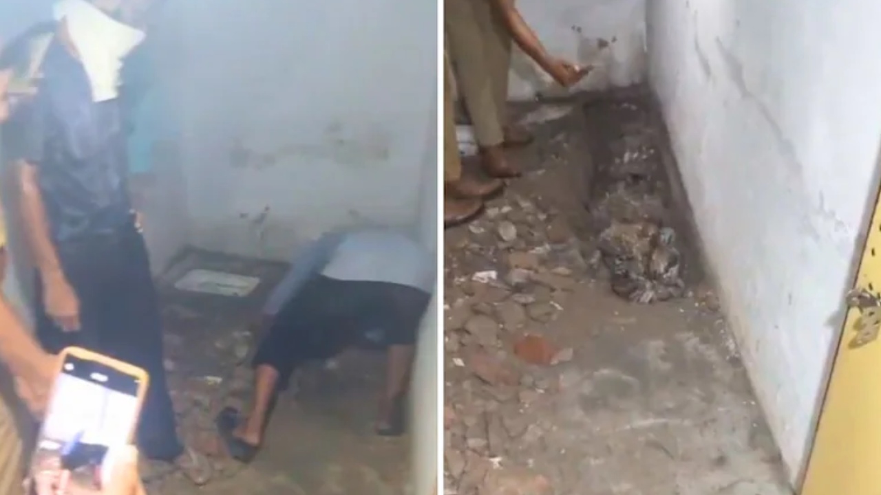 Agra Woman Kills Husband : భర్తను హత్య చేసి బాత్‌రూమ్‌లో పాతిపెట్టిన భార్య.. 45రోజుల తర్వాత వెలుగులోకి.. ఎలా కనిపెట్టారంటే?