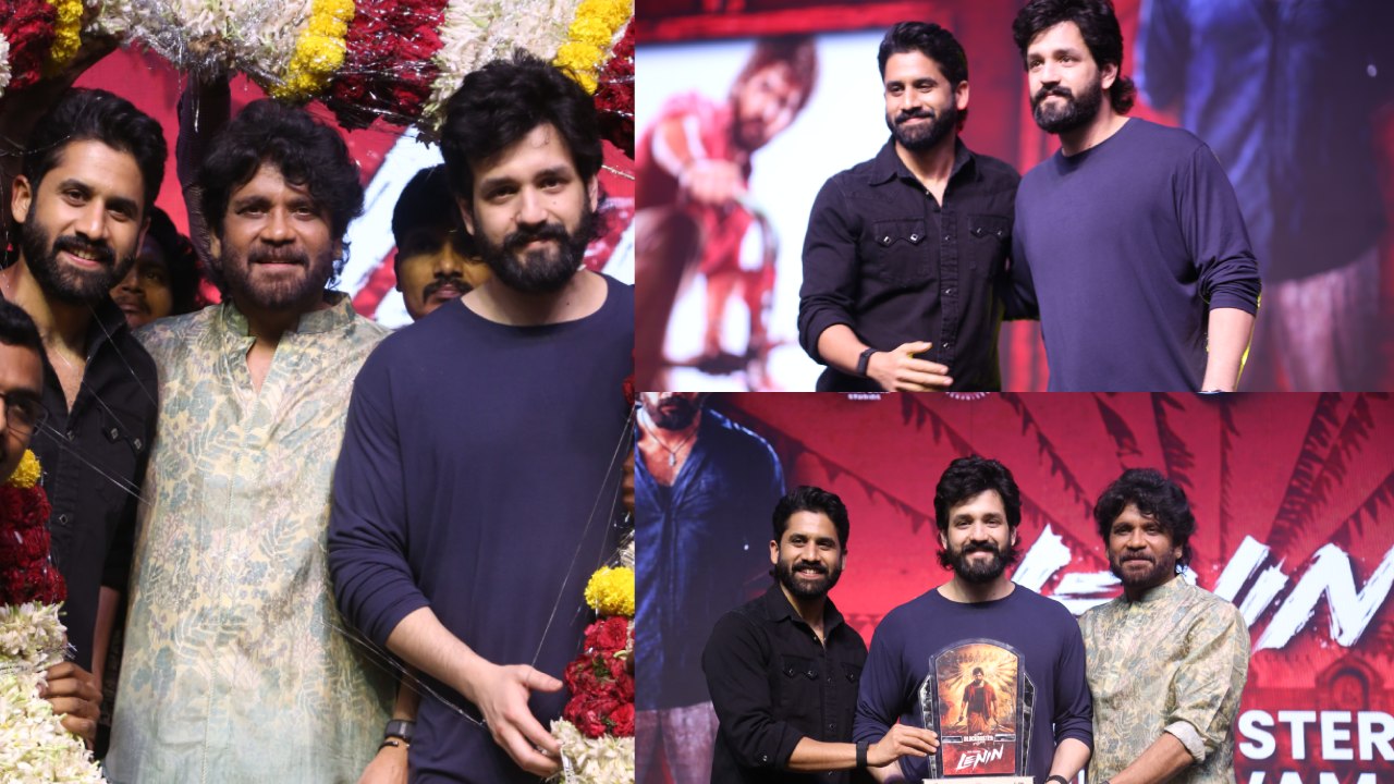 Akkineni Hero’s : ఒకే వేదికపై ముగ్గురు మన్మధులు.. ‘లెనిన్’ సక్సెస్ ఈవెంట్.. అక్కినేని హీరోల హవా..