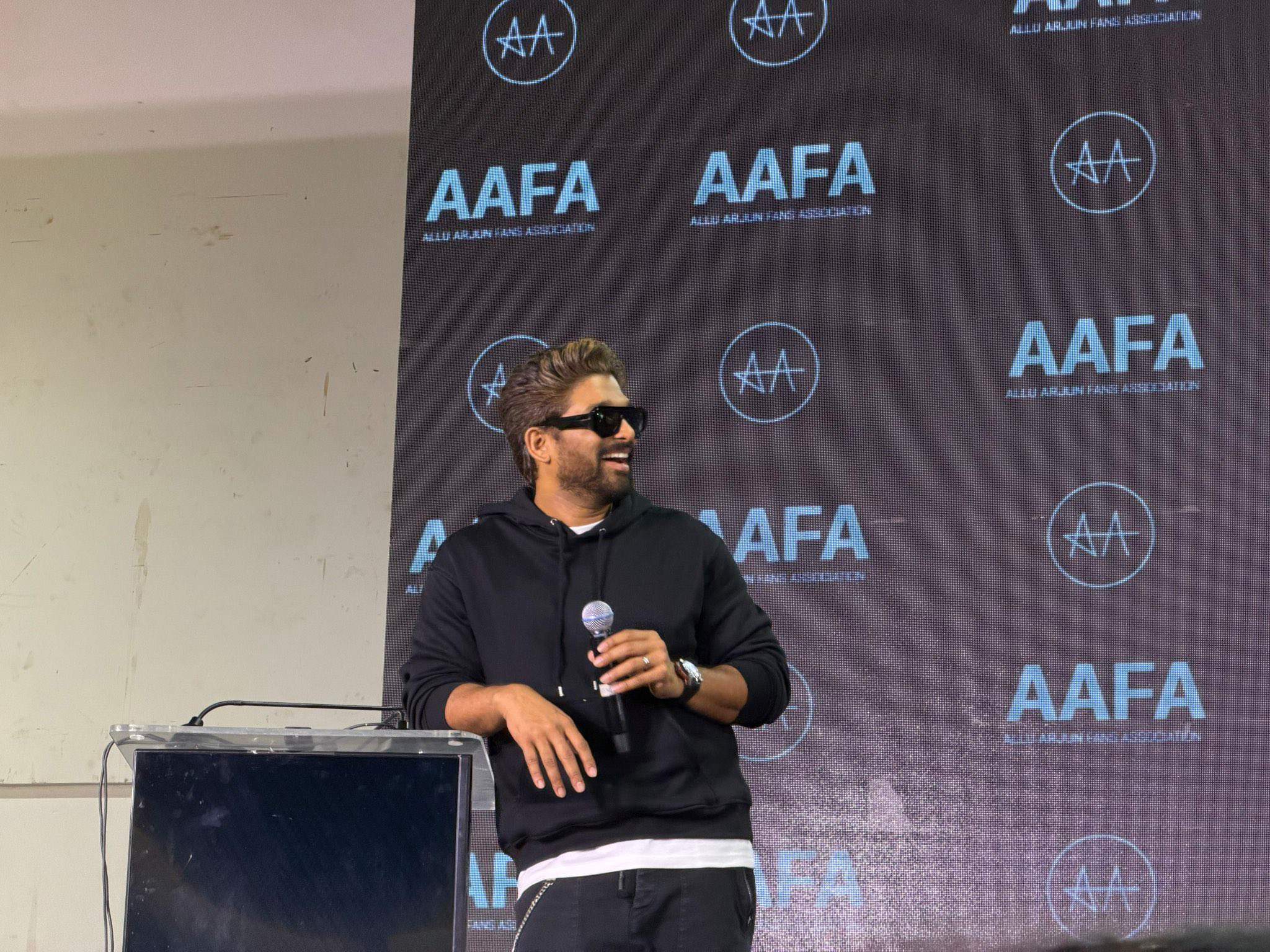 Allu Arjun Fans Association Meet