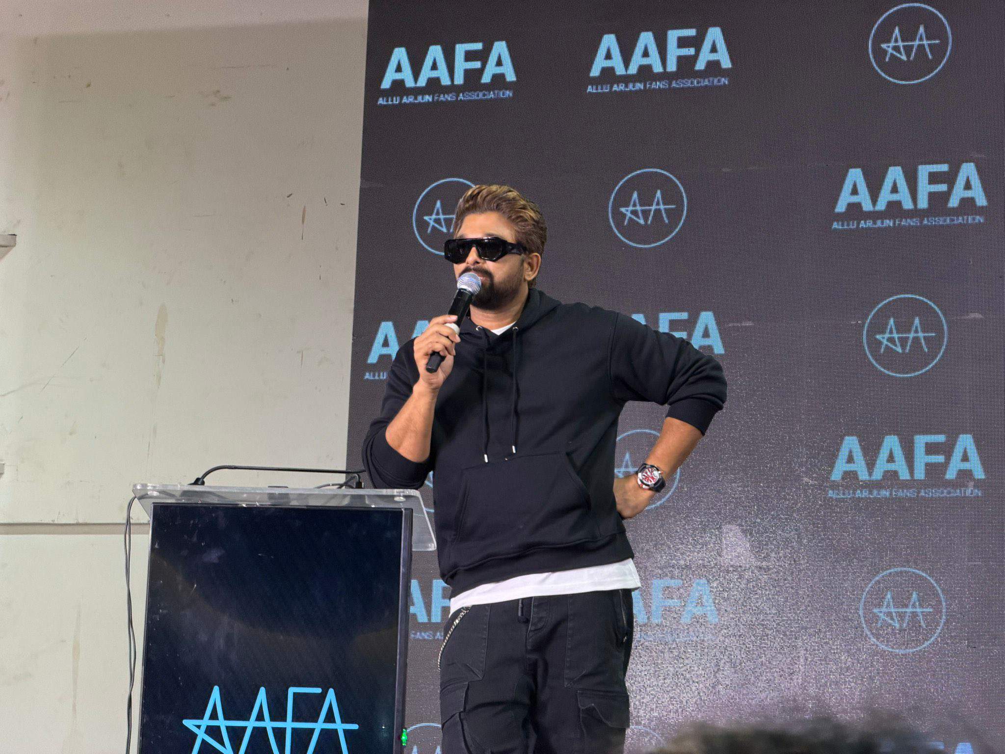 Allu Arjun Fans Association Meet