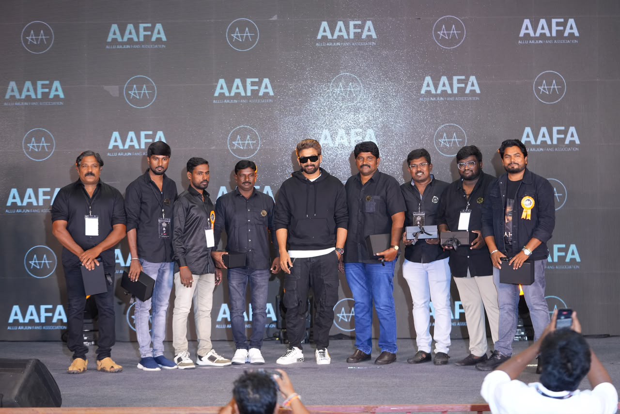 Allu Arjun Fans Association Meet