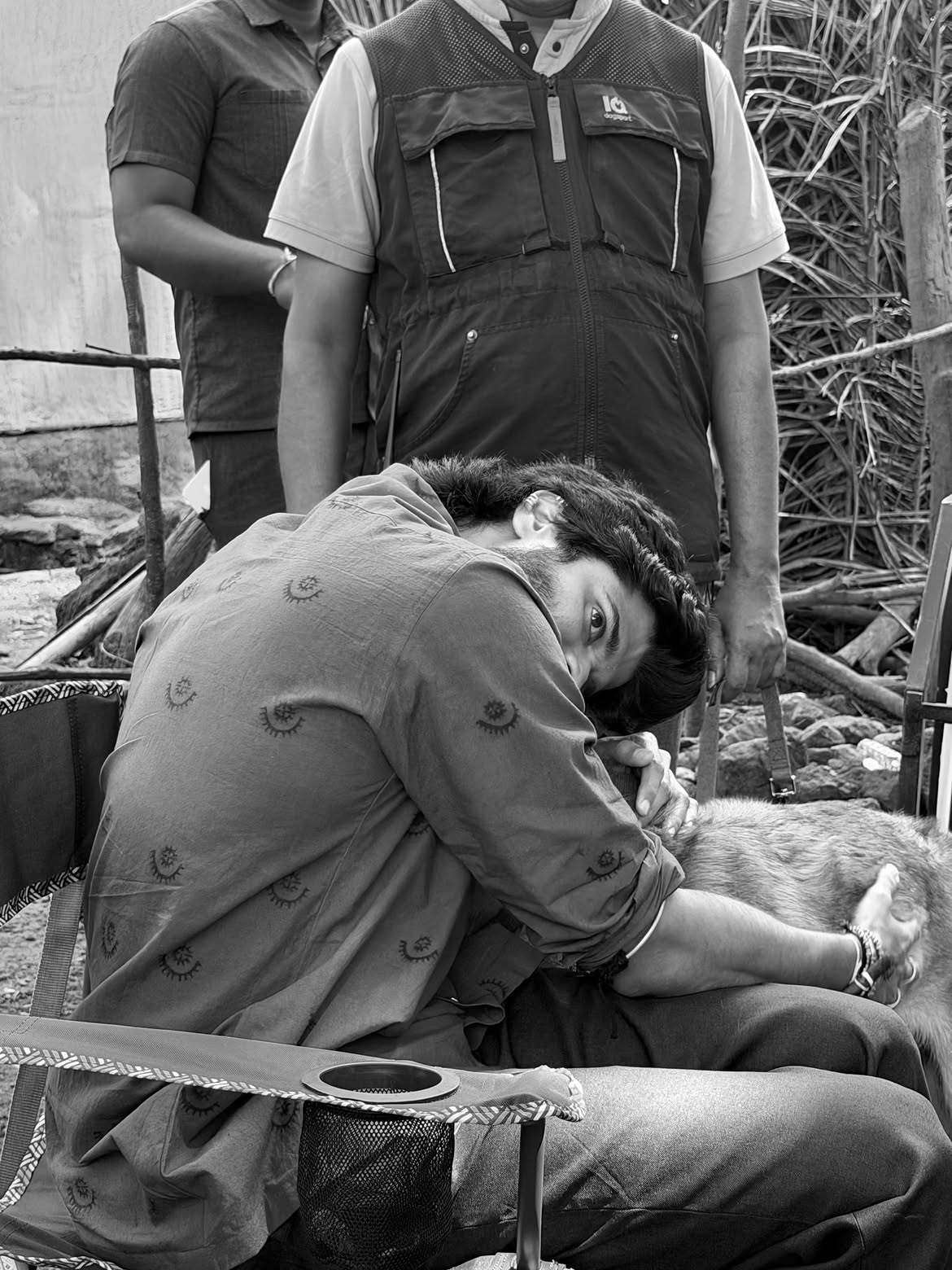 Anand Deverakonda Shares Takshakudu Movie Working Stills