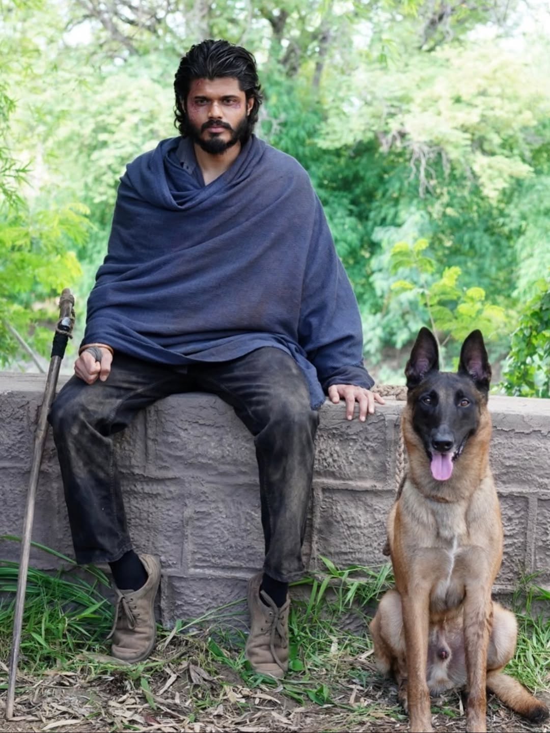 Anand Deverakonda Shares Takshakudu Movie Working Stills