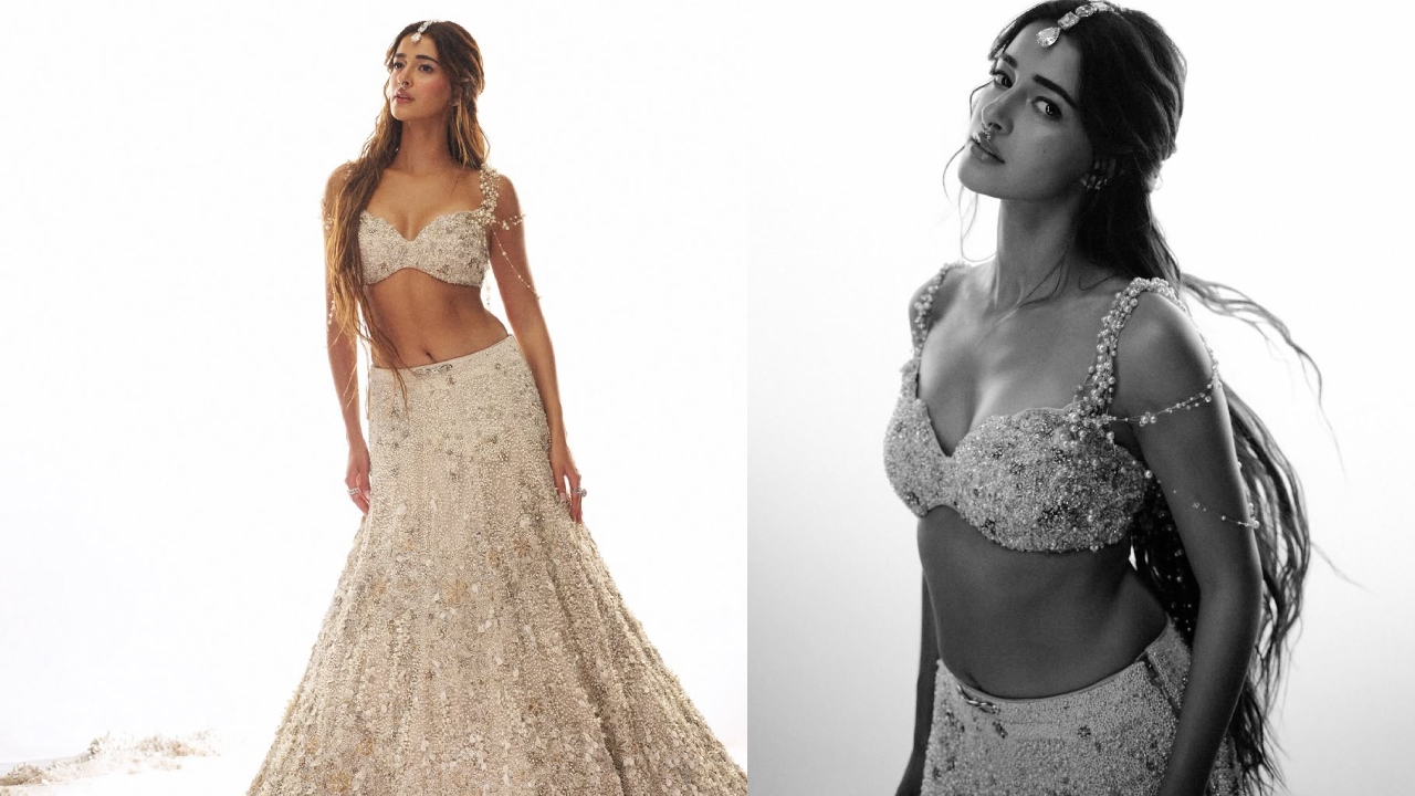 Ananya Panday : లైగర్ హీరోయిన్ గుర్తుందా..? లెహంగా డ్రెస్ లో మెరిపిస్తున్న అనన్య పాండే..
