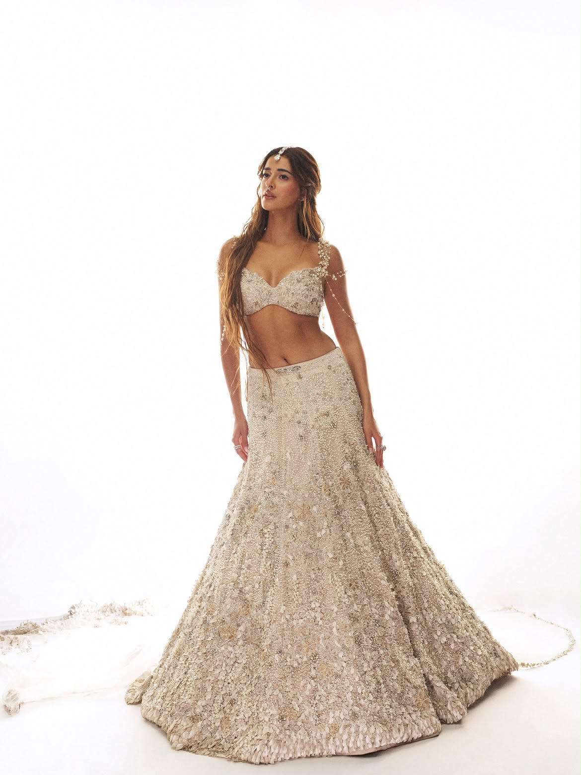 Ananya Panday Shines in Lehenga