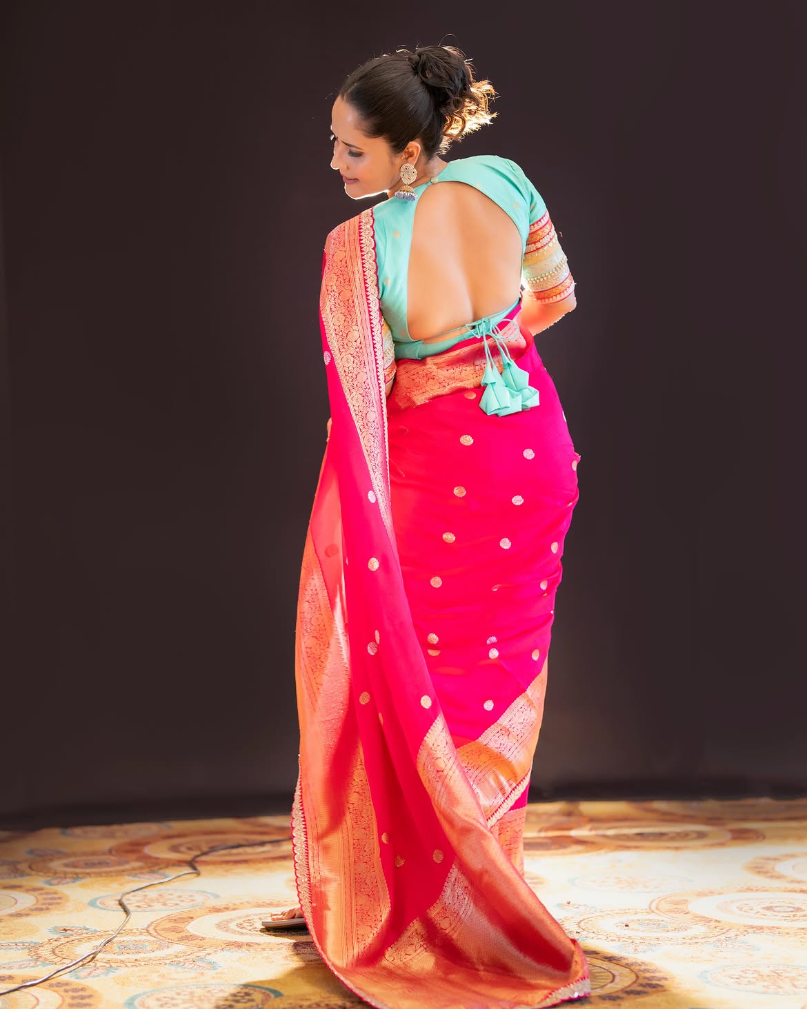 Anasuya Bharadwaj Saree Photos