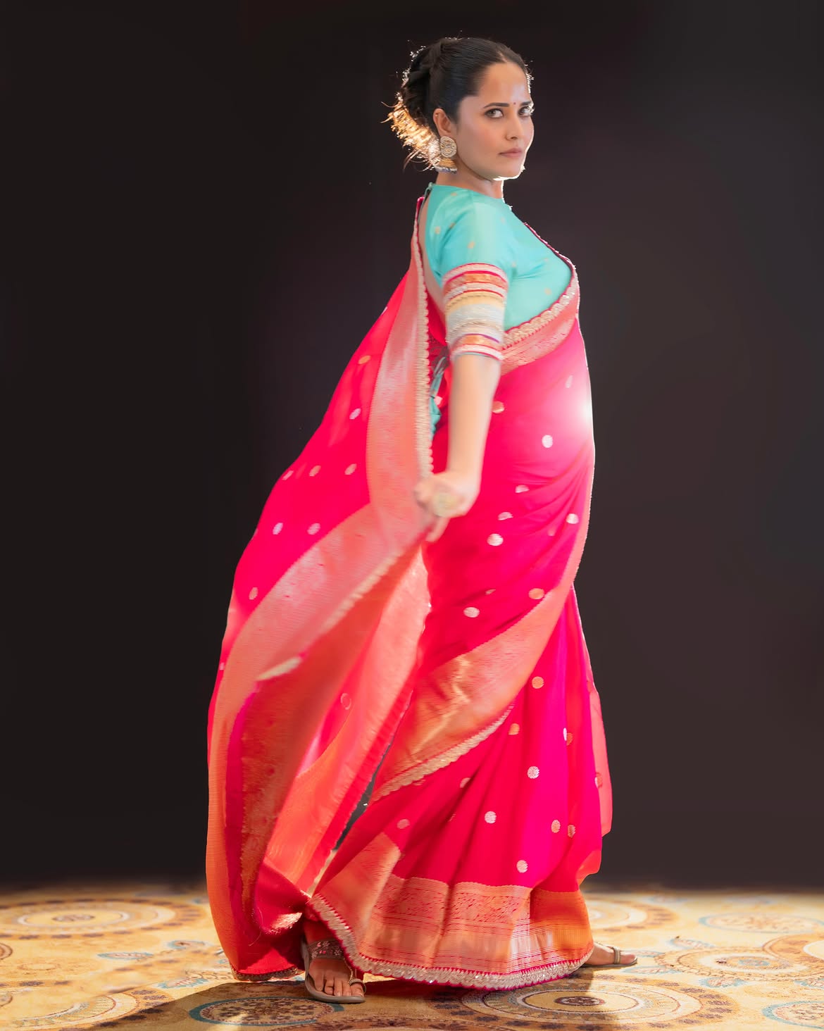 Anasuya Bharadwaj Saree Photos
