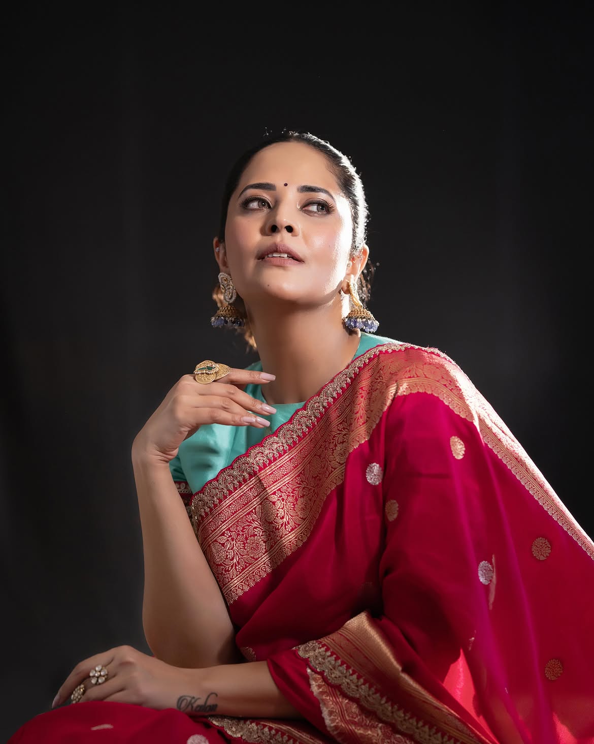 Anasuya Bharadwaj Saree Photos