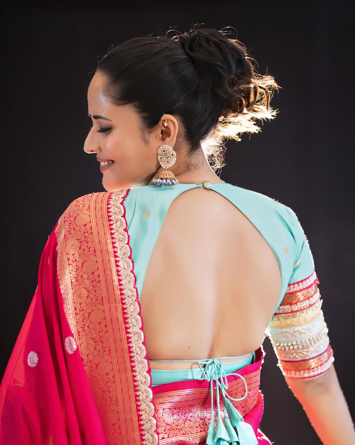 Anasuya Bharadwaj Saree Photos