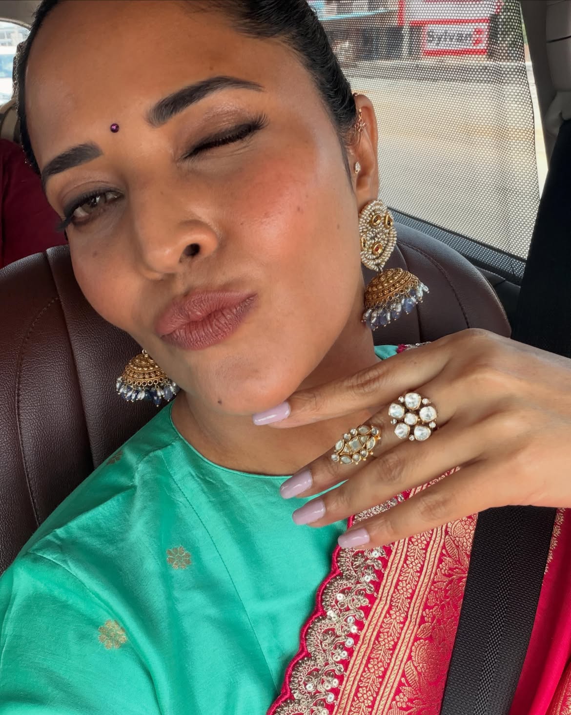Anasuya Bharadwaj Saree Photos