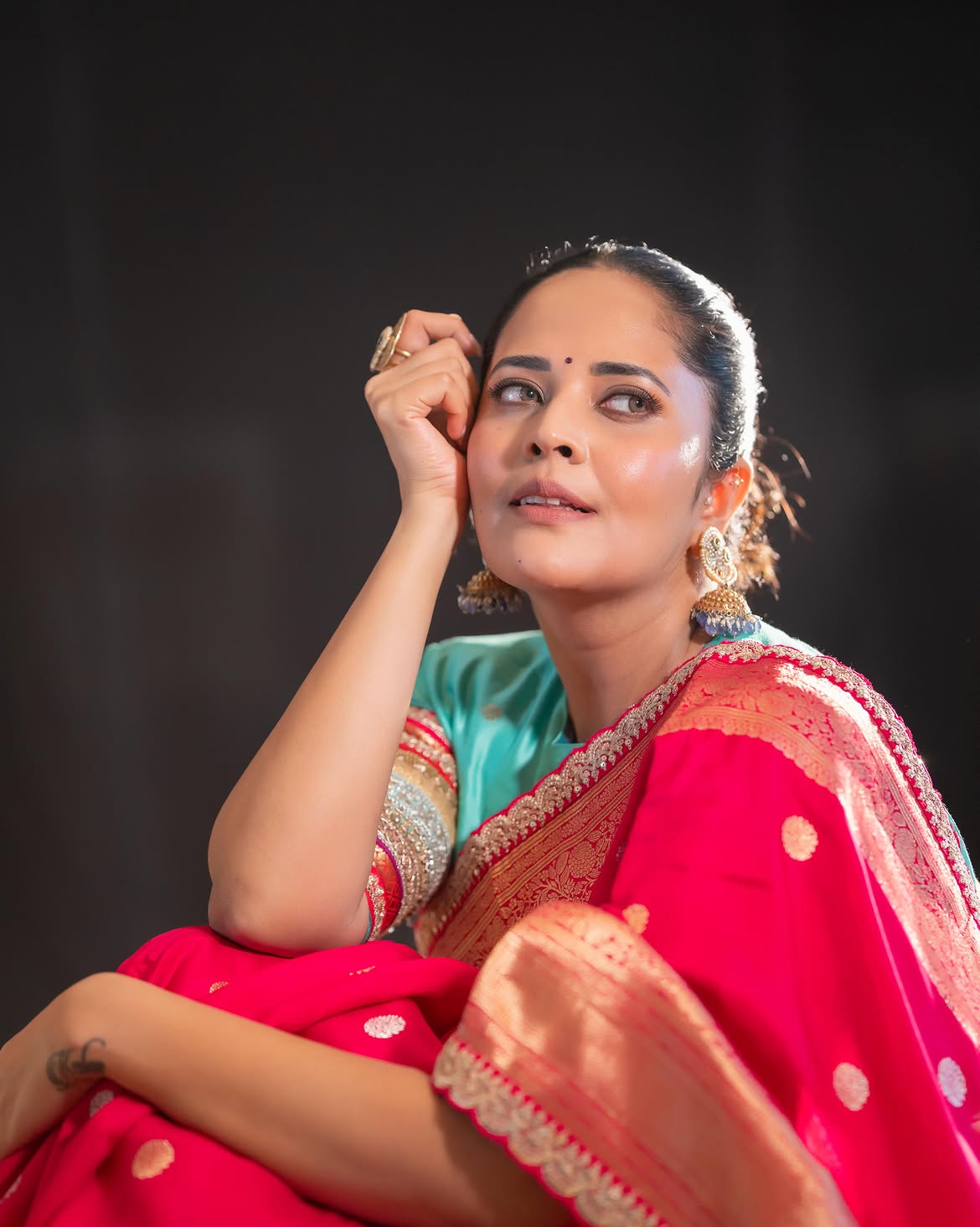 Anasuya Bharadwaj Saree Photos