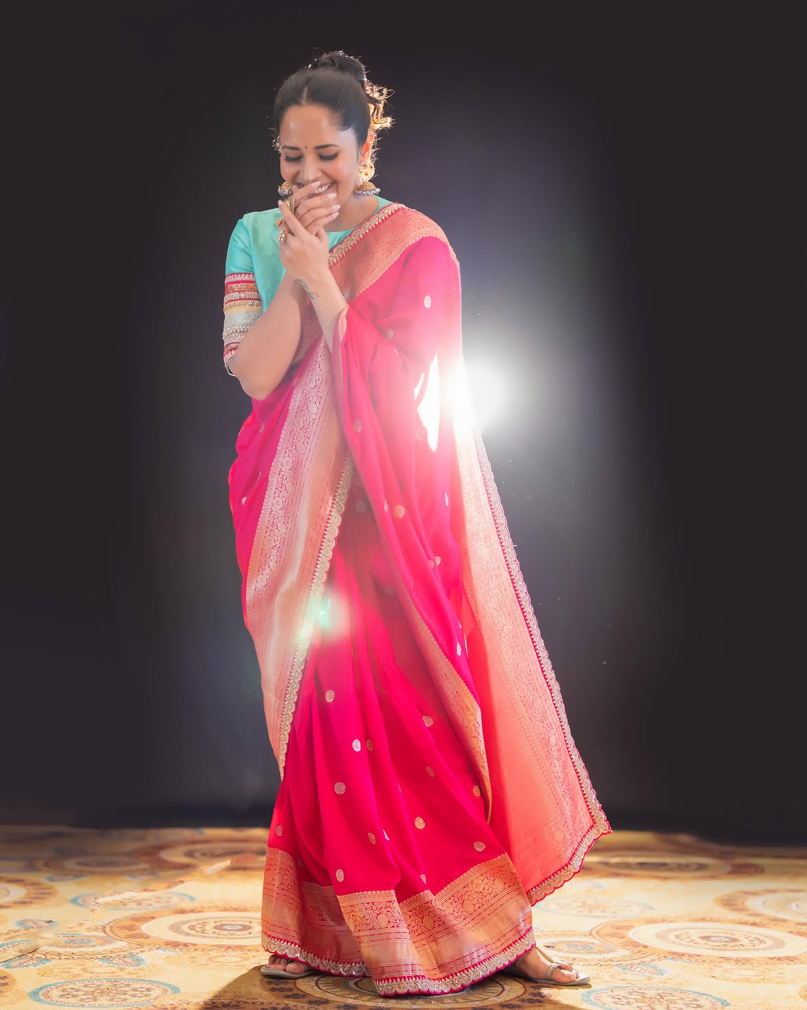 Anasuya Bharadwaj Saree Photos