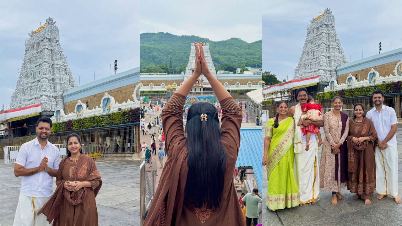 Lasya : తిరుమ‌లలో యాంక‌ర్ లాస్య‌.. కుటుంబంతో.. ఫోటోలు వైర‌ల్..
