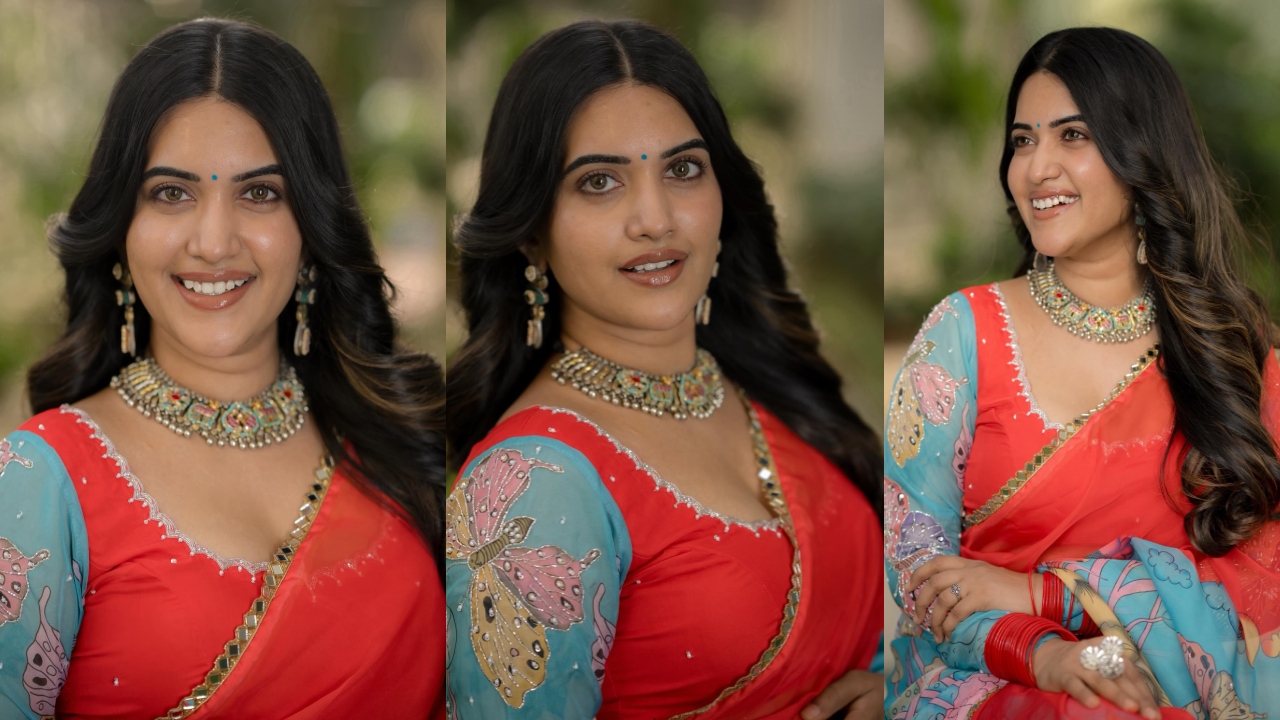 Anchor Sravanthi : ఎరుపు చీర‌లో ఎంతో అందంగా.. యాంక‌ర్ స్ర‌వంతి క్యూట్ ఫోటోలు వైర‌ల్..