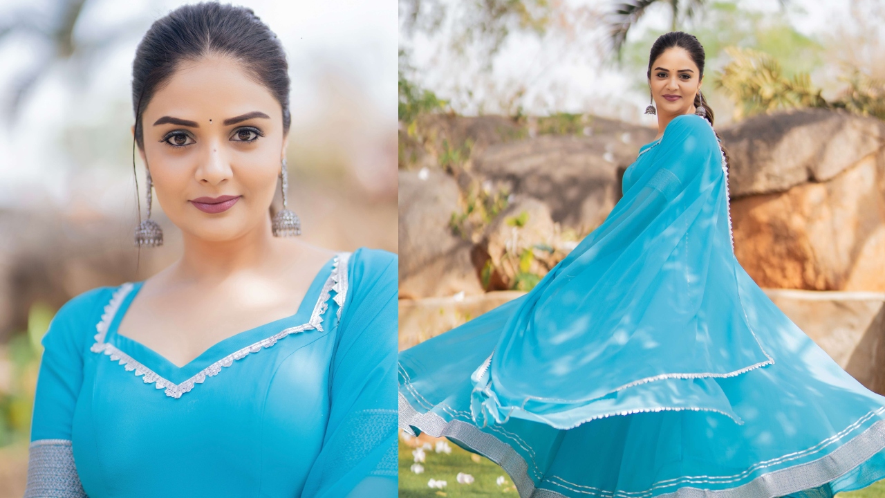 Sreemukhi : బ్లూ డ్రెస్‌లో యాంకర‌మ్మ‌.. శ్రీముఖి క్యూట్ ఫోటోలు