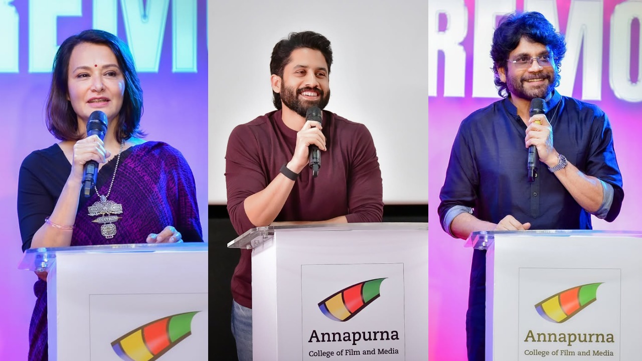 Akkineni Family : అన్నపూర్ణ ఫిలిం స్కూల్ ఫెస్టివల్.. హాజరైన అక్కినేని ఫ్యామిలీ..