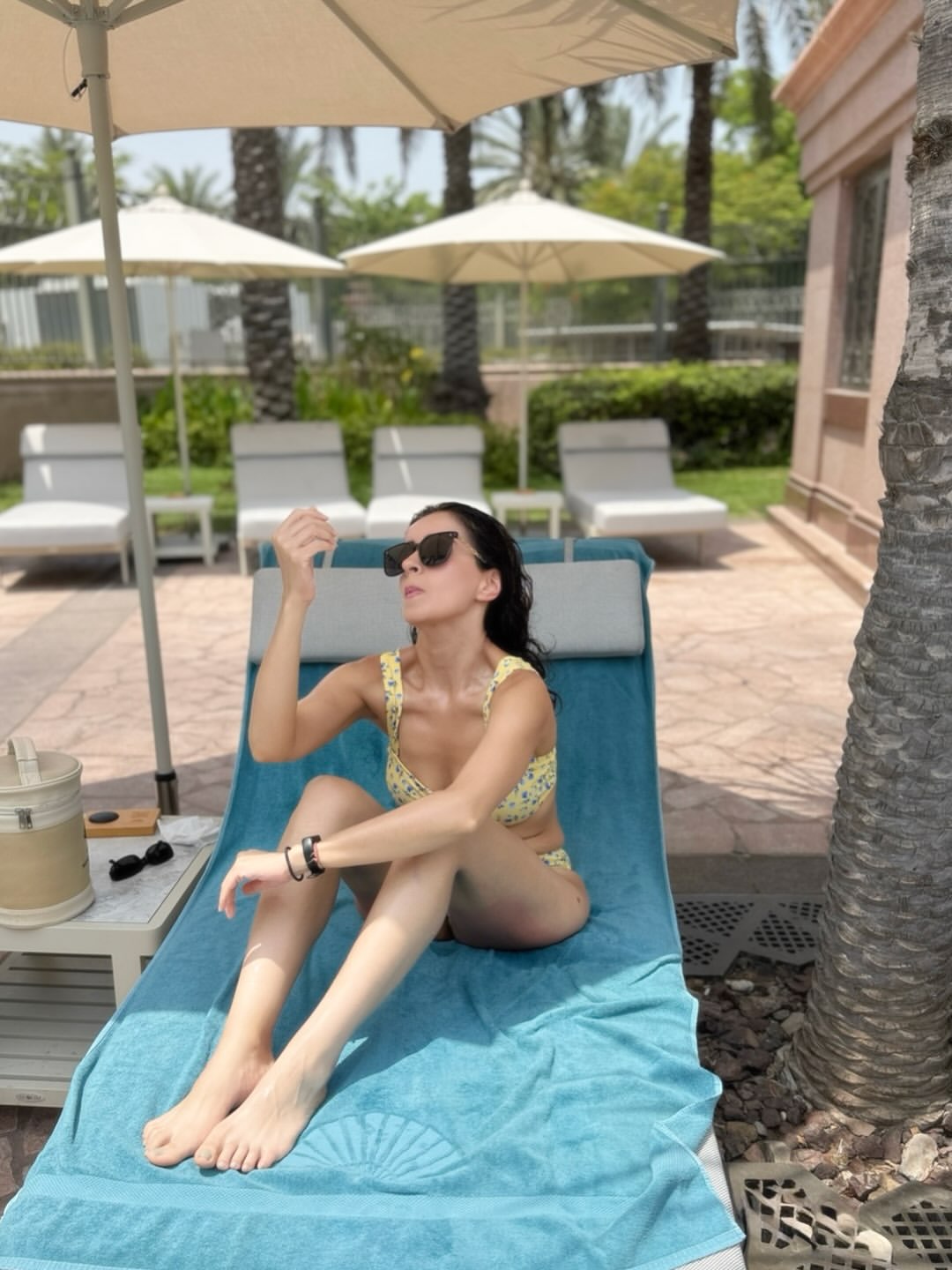 Anshu Ambani Shares Photos from Swimming Pool